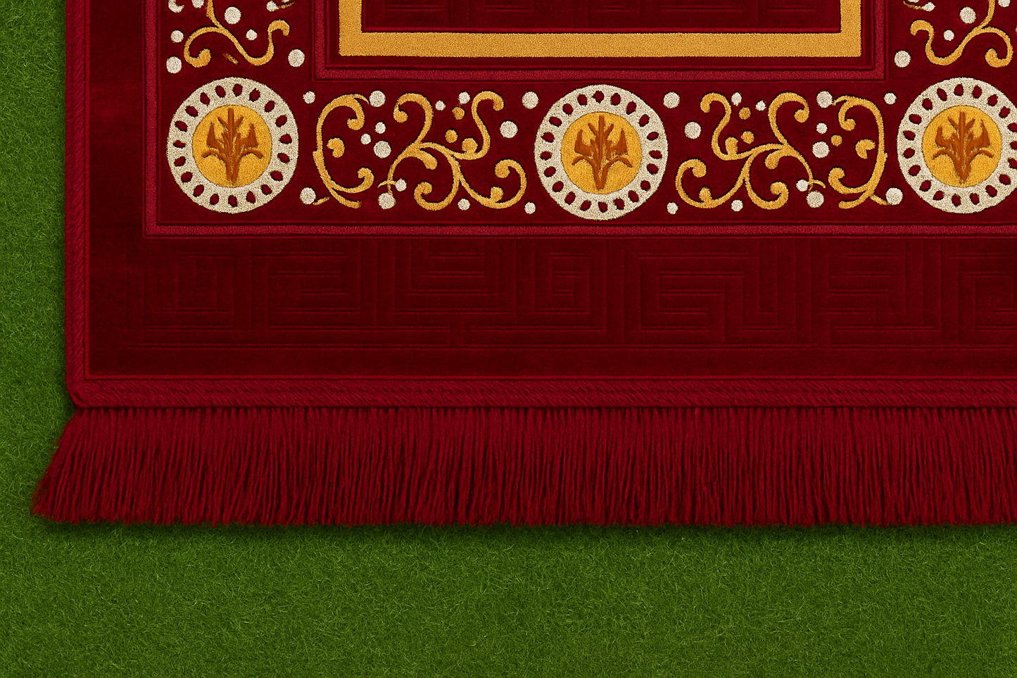 Royal Maroon Premium Velvet Mat