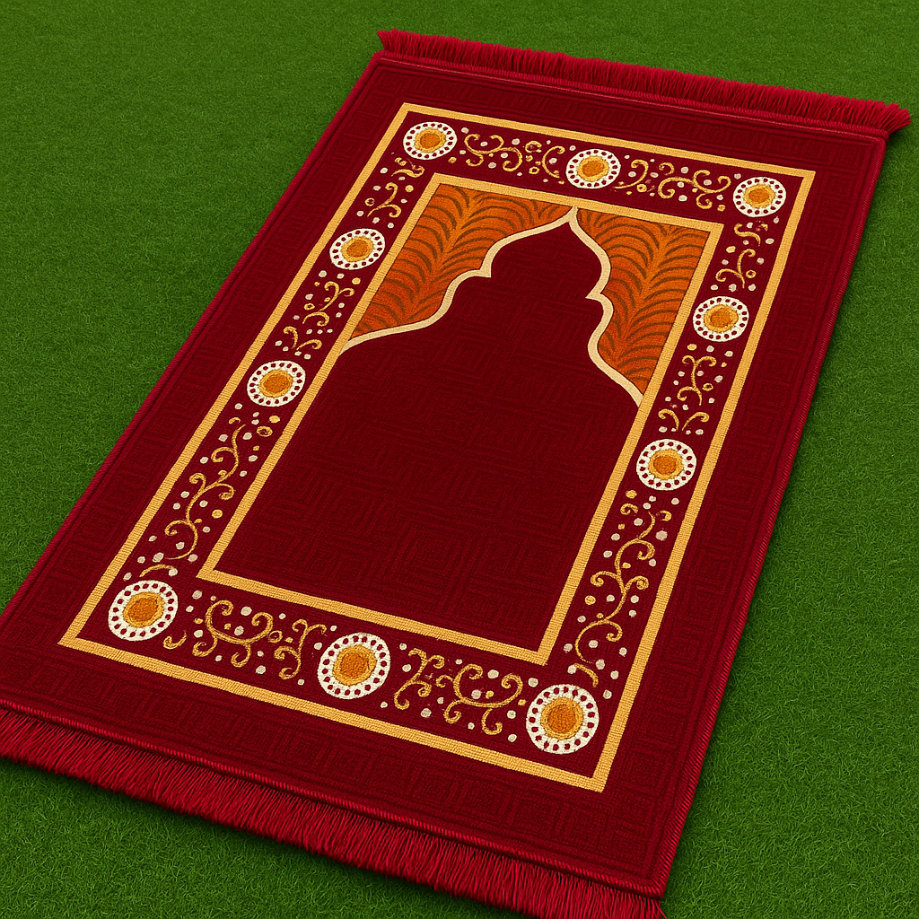 Royal Maroon Premium Velvet Mat