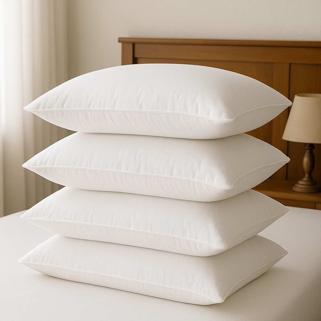 Premium Ball Fiber King Size Pillow – 100% Pure Korean Ball Fibre (51×76 cm)