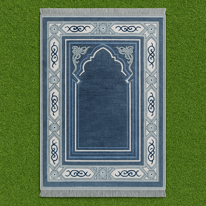 Sapphire Grace Premium Velvet Prayer Mat