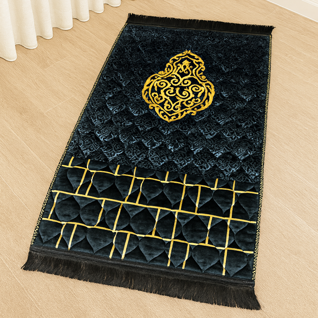 Sultan Noir Orthopedic Foam Quilted Padded Prayer Mat
