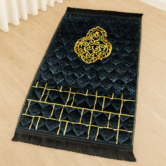 Sultan Noir Orthopedic Foam Quilted Padded Prayer Mat