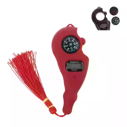 Luxury Digital Tasbih Counter with Compass LED Light – Electronic Islamic Prayer Beads Finger Tally Counter