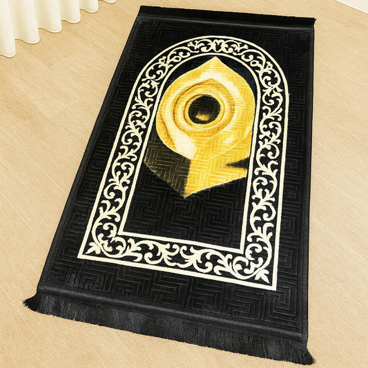 Royal Noir Hajr-e-Aswad Preimum Prayer Mat