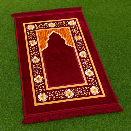 Royal Maroon Premium Velvet Mat