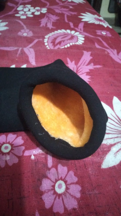 2 PCS Winter Warm Knee Pads With Strap - Allow To Open