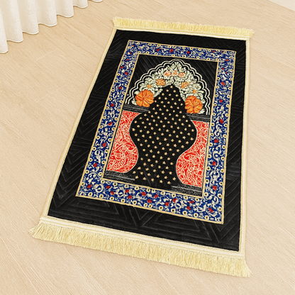 Ottoman Floral Premium Prayer Mat